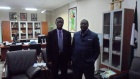 E.B. John visits Vice-Chancellor (President), University of Nigeria, and the Medical Rehabilitation Program
