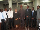 E.B. John visits Vice-Chancellor (President), Nnamdi Azikiwe University
